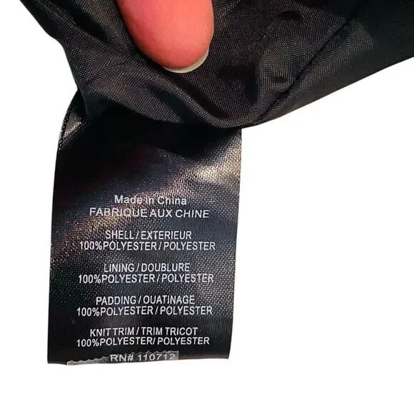 Silence + Noise Camo Full Zip Rita Bomber Moto Jacket Multicolor Large - Picture 4 of 7